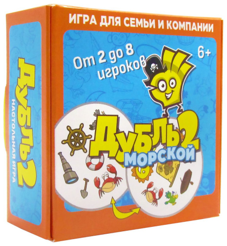 Настольная игра: Дубль 2 (синий)